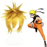 35cm Short Light Blonde BeachKurosaki ichigo Synthetic Hair Anime Cosplay Wig CS-001L