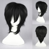 35cm Short Black DuRaRaRa!! Orihara Izaya Synthetic Anime Cosplay Wig CS-003A