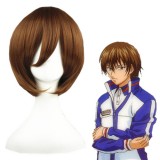 35cm Short Brown Sekai ichi Hatsukoi Yoshino Chiaki Synthetic Anime Cosplay Wig CS-001I