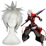 35cm Short White Death Note Nate River Synthetic Anime Cosplay Wig CS-006A