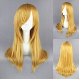 60cm Long Straight Ore no Imouto ga Konna ni Kawaii wake ga Nai Portable Kousaka Kirino Wig Golden Anime Cosplay Wig CS-044A