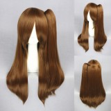 75cm Long Cyuunibyou Demo Koigashitai Nibutani Shinka Wig Brown Anime Cosplay Wigs+One Ponytail CS-073A