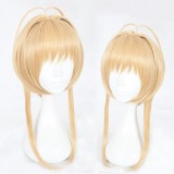 40cm Medium Long Dark Blonde Card Captor Sakura Kinomoto Sakura Wig Synthetic Anime Cosplay Hair Wigs CS-360A