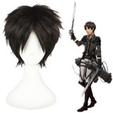 30cm Short Brown Shingeki no Kyojin Eren Jager Wig Synthetic Anime Cosplay Wigs CS-086A