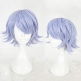 30cm Short Light Purple Glory of Kings Hair Wigs Synthetic Anime Cosplay Wig CS-355C