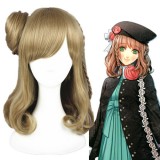 45cm Medium Long Flaxen Amnesia Heroine Wig Synthetic Anime Cosplay Hair Wig CS-153A