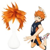 35cm Short Orange Haikyuu!! Hinata Syouyou Wig Synthetic Anime Hair Cosplay Wig CS-186K