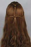 80cm Long Wave Hobbits Tauriel Wig Synthetic Anime Hair Cosplay Wig CS-197A