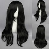 65cm Long Straight Black Naruto Orochimaru Wig Synthetic Anime Cosplay Hair Wigs CS-162A