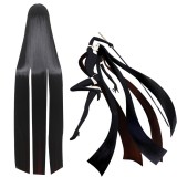 150cm Long Straight Red&Black Mixed Land of the Lustrous Bort Wig Synthetic Anime Cosplay Wigs CS-352G