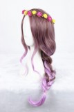 80cm Long Wave Purple Mixed Wigs Synthetic Anime Hair Cosplay Wigs CS-139A