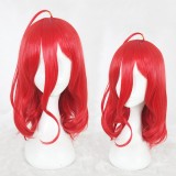 40cm Medium Long Red Land of the Lustrous Cinnabar Wig Synthetic Anime Cosplay Wig CS-352A