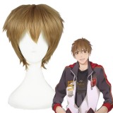 30cm Short Flaxen Super Master Wigs Synthetic Anime Hair Wig Cosplay Wig CS-223B