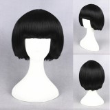 30cm Short Black Gugure! Kokkuri San Ichimatsu Kohina Wig Synthetic Anime Cosplay Wig CS-221A