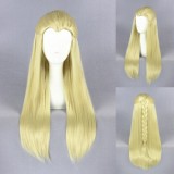 65cm Long Straight Hobbits Thranduil Wig Beige Synthetic Anime Hiar Cosplay Wig CS-198A