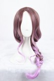 80cm Long Wave Purple Mixed Wigs Synthetic Anime Hair Cosplay Wigs CS-139A