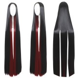 150cm Long Straight Red&Black Mixed Land of the Lustrous Bort Wig Synthetic Anime Cosplay Wigs CS-352G