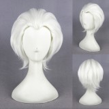 30cm Short White Fate Stay Night Shirou Emiya Archer Wig Synthetic Anime Cosplay Wig CS-216C