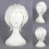 30cm Short White Fate Stay Night Shirou Emiya Archer Wig Synthetic Anime Cosplay Wig CS-216C