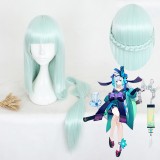 130cm Long Straight Light Green Game of Onmyoji Wig Synthetic Party Hair Anime Cosplay Wig CS-315D