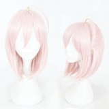 35cm Short Pink Fate/Grand Order Okita Souji Wig Synthetic Party Hair Anime Cosplay Wig CS-345C