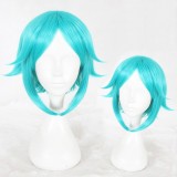 35cm Short Light Green Land of the Lustrous Phosphophyllite Wig Synthetic Anime Cosplay Wig CS-352B