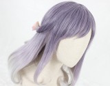 40cm Medium Long Curly Color Mixed Synthetic Party Hair Wigs For Woman Anime Cosplay Lolita Wig CS-801A