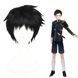 30cm Short Light Blue Touken Ranbu Online Ichigohitofuri Wig Synthetoc Anime Cosplay Wigs CS-231J