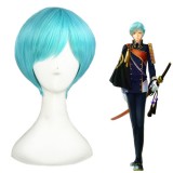 30cm Short Black Touken Ranbu Online Atsutoushirou Wig Synthetic Anime Cosplay Hair Wigs CS-231K