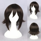 35cm Short Brown Durarara Orihara Kururi Wig Synthetic Anime Cosplay Hair Wigs CS-229A
