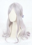 65cm Long Wave Light Purple Mixed Synthetic Party Hair Wigs Heat Resistant Anime Cosplay Lolita Wig CS-807A