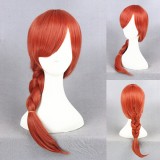 45cm Medium Long Watermelon Red Love Live Nishikino Maki Wig Synthetic Anime Cosplay Wigs CS-242C