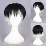 30cm Short Black&White Tokyo Ghoul Kaneki Ken Wig Synthetic Anime Cosplay Wig CS-225A