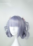 80cm Long Wave Purple Mixed Synthetic Party Hair Wigs Anime Cosplay Lolita Wig CS-287G