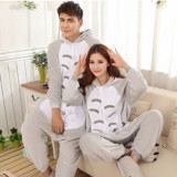 Adult Cartoon Flannel Unisex Totoro Animal Onesies Anime Kigurumi Costume Pajamas Sets KT011