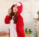 Adult Cartoon Flannel Unisex Ali Animal Onesies Anime Kigurumi Costume Pajamas Sets KT005