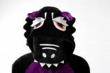 Adult Cartoon Flannel Unisex Black Dragon Animal Onesies Anime Kigurumi Costume Pajamas Sets KT029