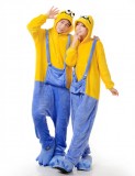 Adult Cartoon Flannel Unisex Minion Animal Onesies Anime Kigurumi Costume Pajamas Sets KT036