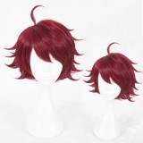 35cm Short Red A3 Sakuya Sakuma Wig Synthetic Anime Hair Cosplay Wigs CS-336A