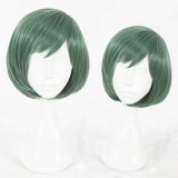 35cm Short Green A3 Yuki Rurikawa Wig Synthetic Anime Cosplay Wigs CS-336D