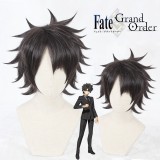 30cm Short Brown Fate/Grand Order Fujimaru Ritsuka Wig Synthetic Anime Cosplay Wigs CS-331B