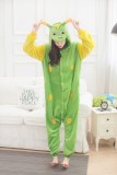 Adult Cartoon Flannel Unisex Tangbao Animal Onesies Anime Kigurumi Costume Pajamas Sets KT079