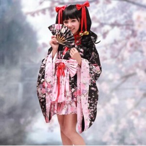 High Quality Cosplay Lolita Kimono Dress Anime Cosplay Costume HD001