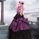 High Quality Vocaloid Luka Dress Halloween Party Dress Anime Cosplay Costume HD003