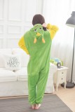 Adult Cartoon Flannel Unisex Tangbao Animal Onesies Anime Kigurumi Costume Pajamas Sets KT079