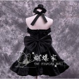 High Quality K-ON! Akiyama Mio Cosplay Halloween Party Lolita Dress Anime Cosplay Costume HD010