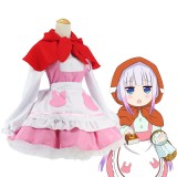 Kobayashi-san Chi no Maid Dragon Cosplay Costume Japanese Anime Role Play Kanna Kamui Costumes COS-183