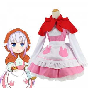 Kobayashi-san Chi no Maid Dragon Cosplay Costume Japanese Anime Role Play Kanna Kamui Costumes COS-183