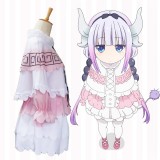 New Anime Kobayashi Maid Dragon Cosplay Costume Kanna Kobayashi Halloween Anime Party Costumes COS-180