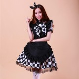 Girls Sexy Japanese Halloween Costumes Lolita Maid Princess Dress Nyaruko Cosplay Costumes MS046